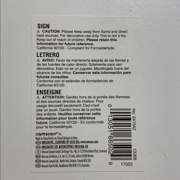 •hobby lobby• {black & blue} Baby Boy Birth Announcement Plaque - Picture 3 of 4